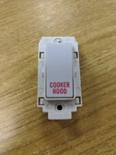 Cooker Hood Volex 20A 250V Fuse Switch Grid Switch USED