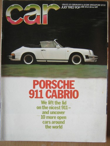 Car july 1982 - car, 911