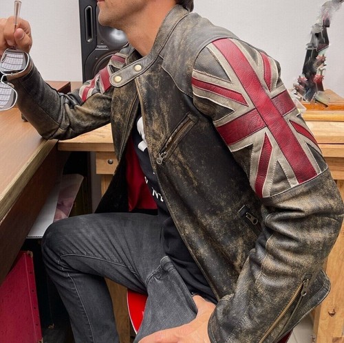 Men motorcycle vintage racer - men's,