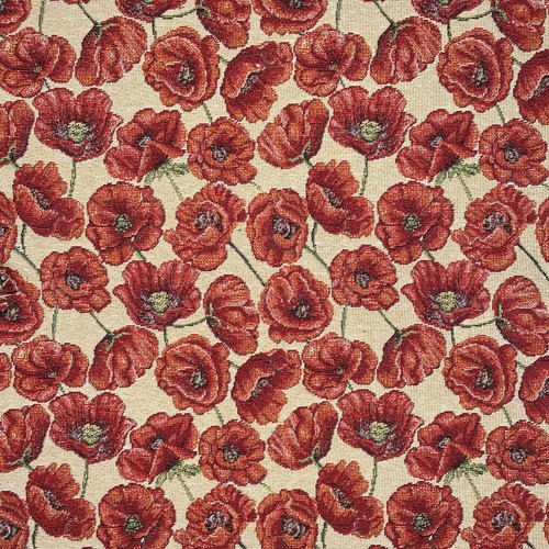 Poppies luxury weight tapestry - poppies,