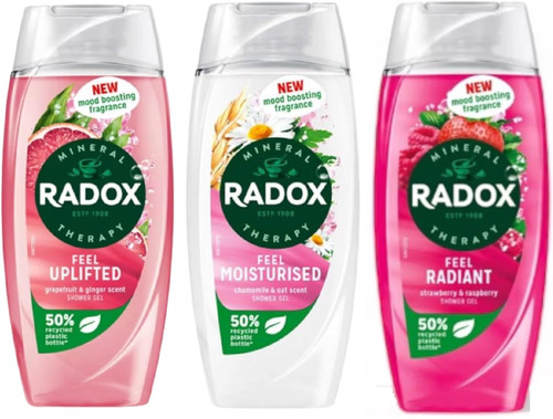 Radox shower gel multipack - radox,