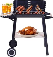 Heavy-Duty BBQ Grill Trolley