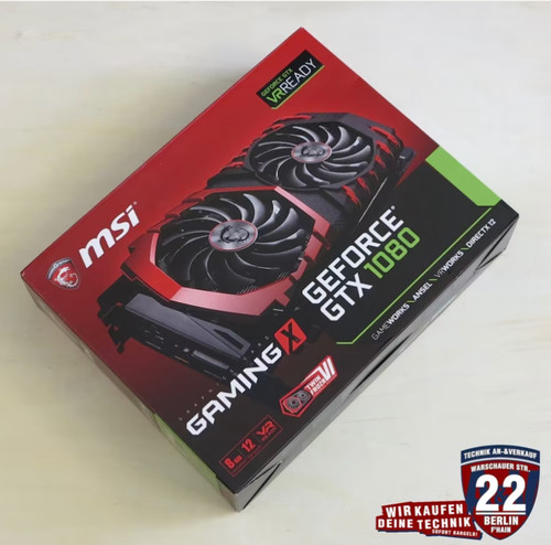 Msi geforce gtx 1080 - 1080, gaming