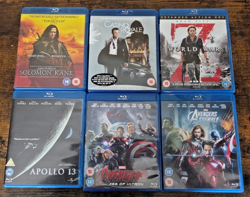 Blu ray film job - 20, lot