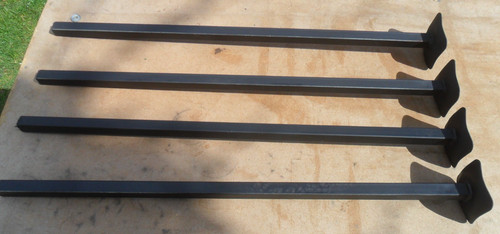 Legs metal straight - 4,
