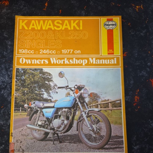 Haynes kawasaki z200 kl250 - kawasaki,