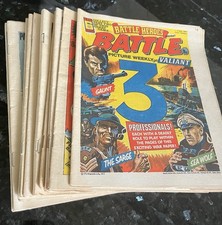 Battle Comics 1977 June-Dec 