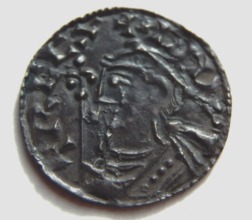 A895 cnut silver - cnut, hammered