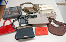 WOMEN'S BAG BUNDLE x 10 ASSORTED STYLES & COLOURS