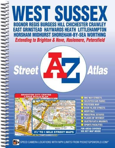 West sussex street atlas - street,