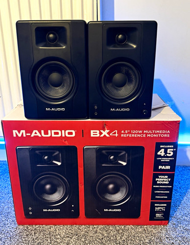Audio bx4 active - m-audio,
