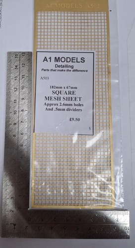 A1models a503 brass - a1models, sheet