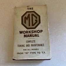 The Complete MG Workshop and Tuning Manual book  (w.e Blower) M Type TO TF cars