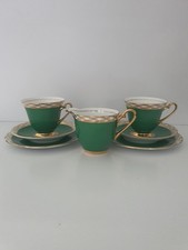 WINDSOR BONE  CHINA   TEA SET FOR 2 CUPS SAUCERS PLATES CREAMER @(D002)
