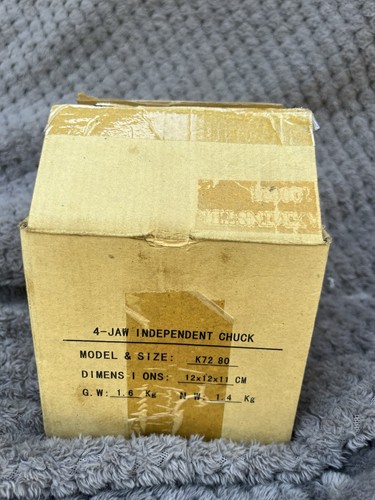 Jaw independent chuck - 4-jaw,