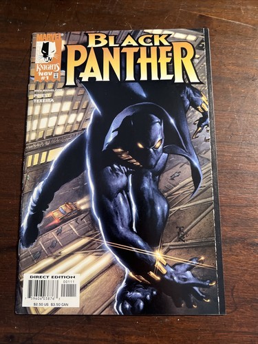 Black panther marvel knights - panther, 1