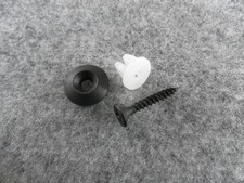 25 Black Trim Panel Fixing VW T4,T5,T6 Transporter, Ply Lining, Carpet Lining