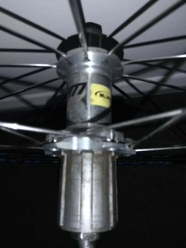 Trainer rear wheel 700x14