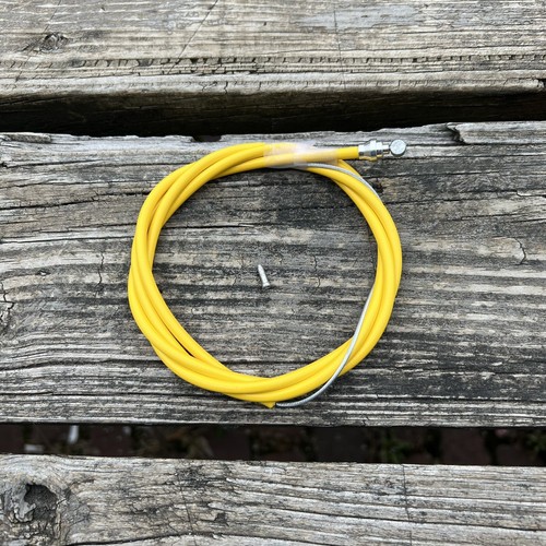 Old school bmx yellow rear - bmx,