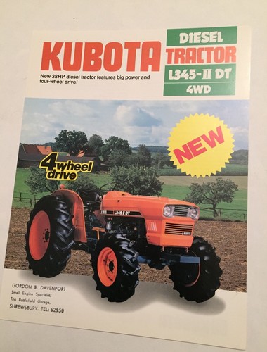 Kubota diesel 4wd compact - diesel,