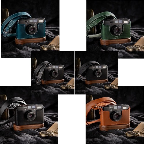 Handmade real leather - real, half