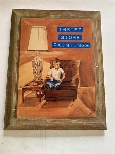 Thrift store paintings 1st - -,