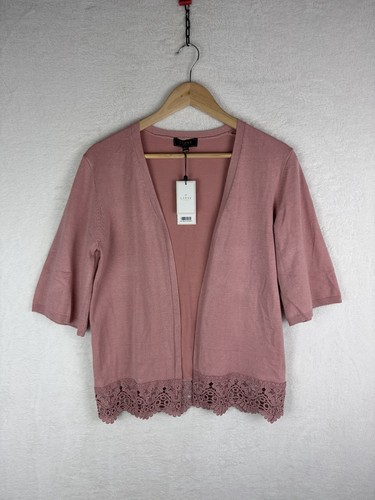 Lipsy pink knit cardigan - knit,