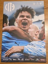 Manchester City v Leeds United football programme 29/11/25