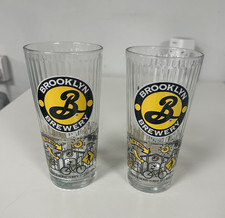 2x Brooklyn Brewery Pint 20oz