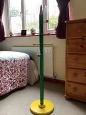 Children's novelty pencil coat rack-6 hooks-ideal for little ones bags & coats