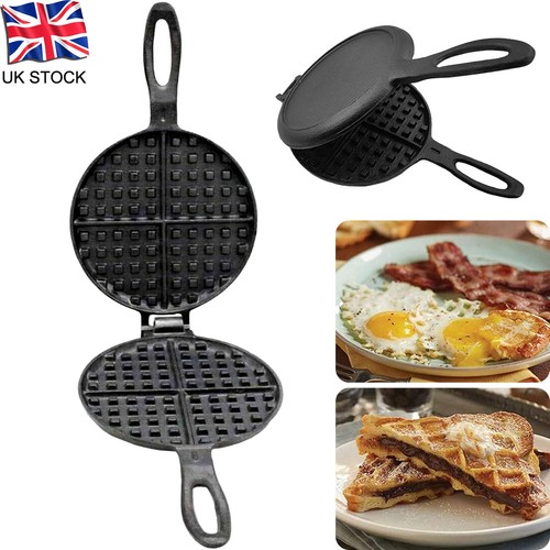 Waffle maker cast iron - waffle,