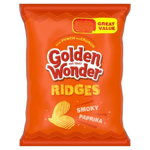 57g golden wonder crisps - golden,