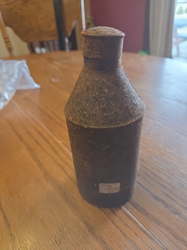 Antique 1800s tea canister - tea,