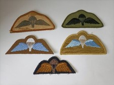 British Military Jump Wings , Para Wings , Bullion Wire