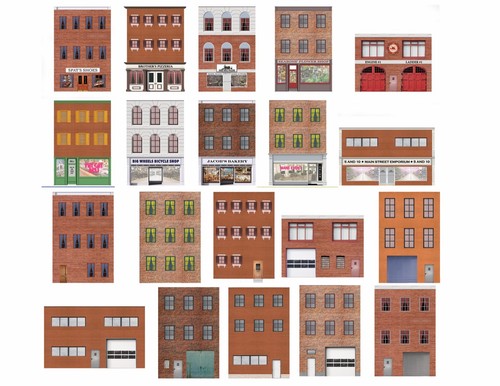 Gauge flat front buildings - flat,