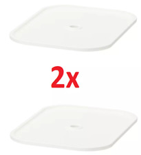 New IKEA TROFAST Lid  Plastic White 40x28 cm Stackable