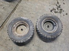 16 7.50 8 honda ride on  mower wheels Tyres stiga park front bushes 
