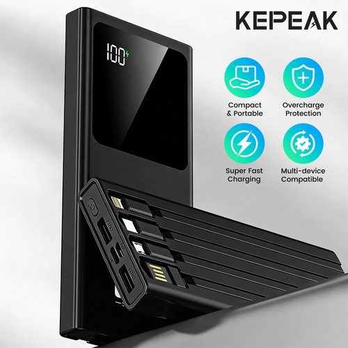 Super 20000mah power bank lcd - super,