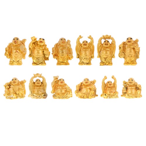 Happy laughing buddha - buddha, statue