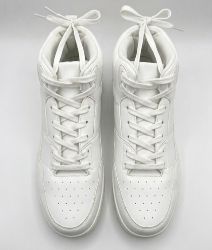 White high top - white, in