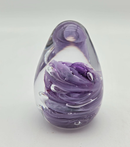 Paperweight alum bay glass - alum,