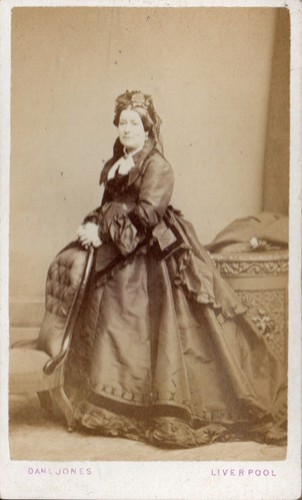 Liverpool cdv lady - cdv, full