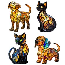 Retro Stained Glass Effect