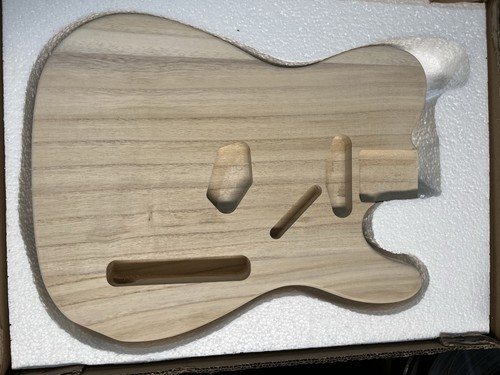 New paulownia telecaster - new,