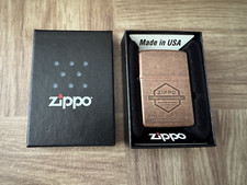 Zippo Lighter, 1993, Antique Copper Finish, Zippo Logo  #209