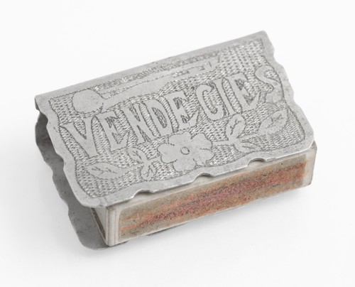 Ww1 aluminium trench art - ww1,