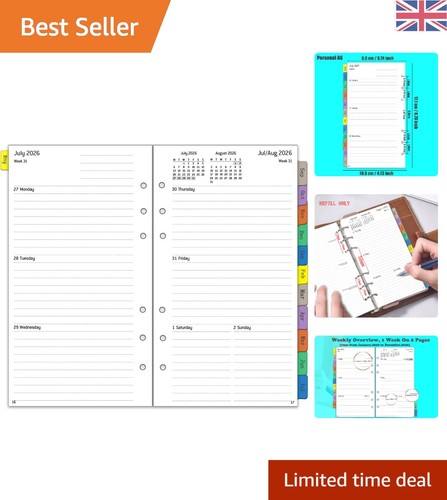 Filofax compatible 2026 2027 - compatible, 2026-2027