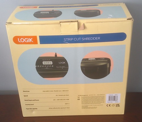 Logic strip cut paper shredder - strip,