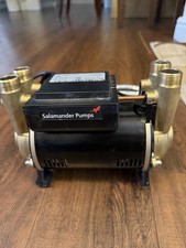 Salamander Ct Force 3.00 Bar Twin Brass End Shower Pump - CTFORCE30PT