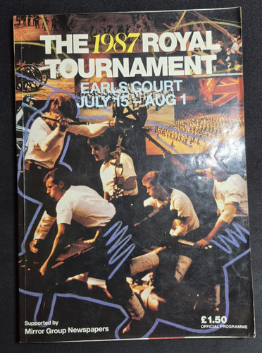 1987 royal tournament souvenir - 1987,